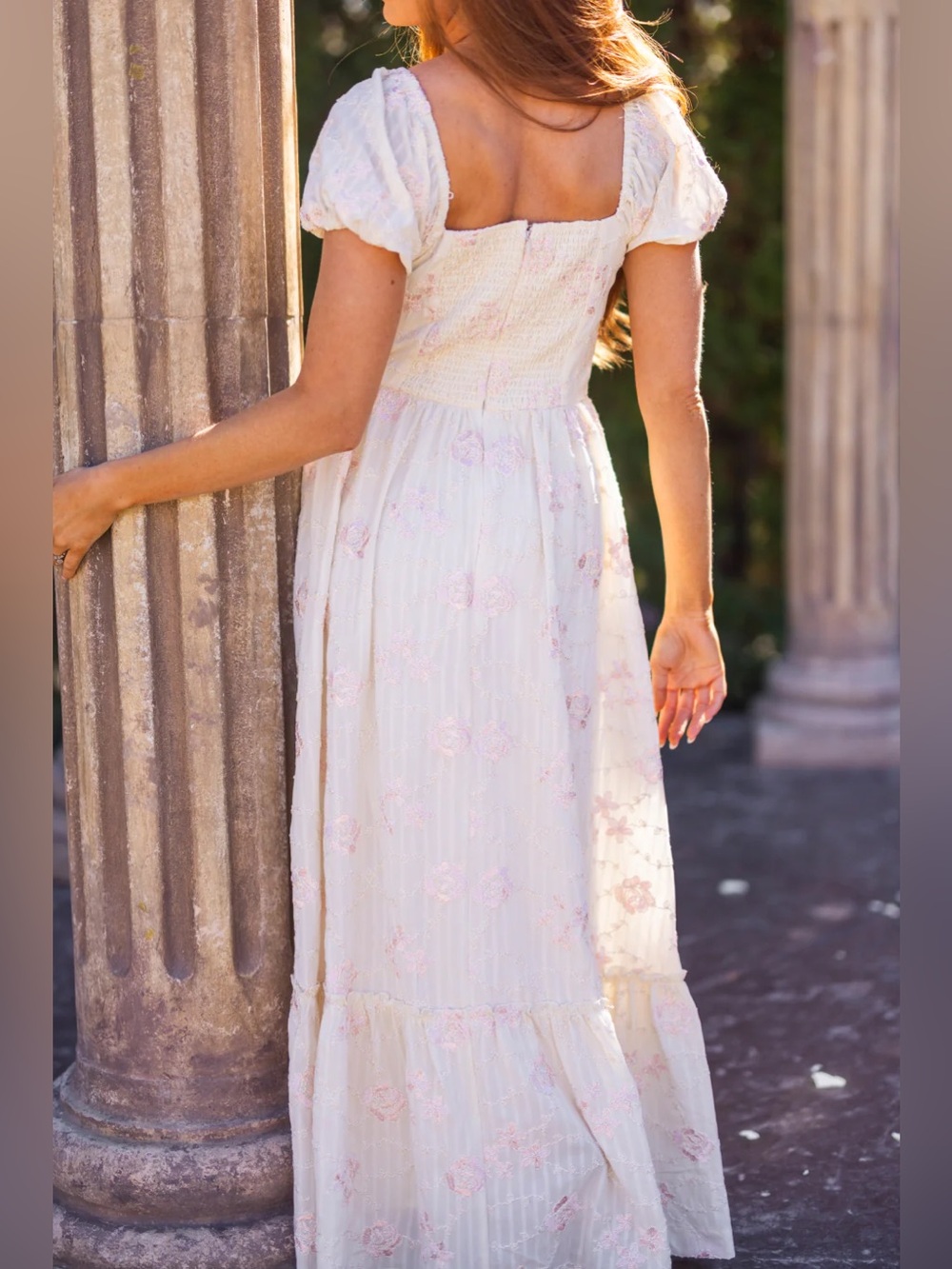 NWT IVY CITY CO TARA DRESS IN GILDED ROSE STRIPE XL - Picture 4 of 10